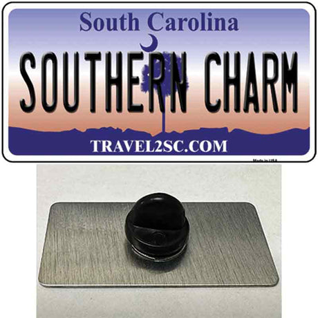 Southern Charm South Carolina Novelty Metal Hat Pin