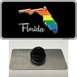 Florida Rainbow Novelty Metal Hat Pin