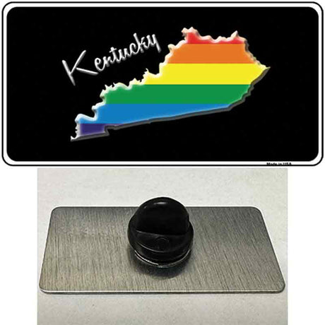 Kentucky Rainbow Novelty Metal Hat Pin