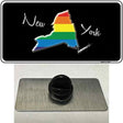 New York Rainbow Novelty Metal Hat Pin