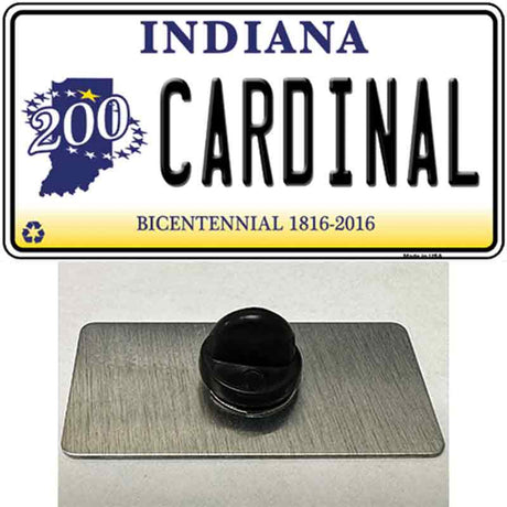 Cardinal Indiana Novelty Metal Hat Pin