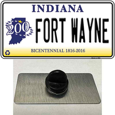 Fort Wayne Indiana Novelty Metal Hat Pin