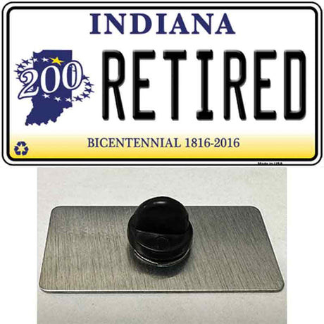 Retired Indiana Novelty Metal Hat Pin