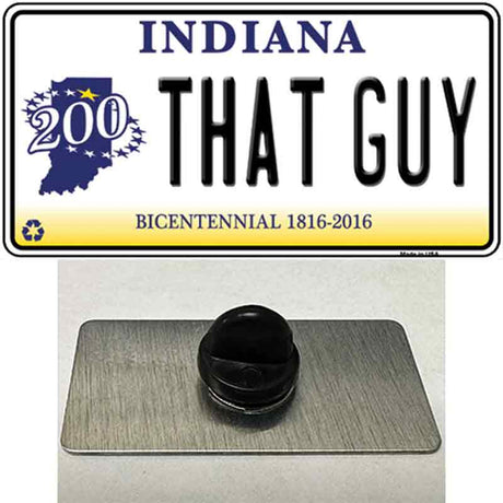 That Guy Indiana Novelty Metal Hat Pin