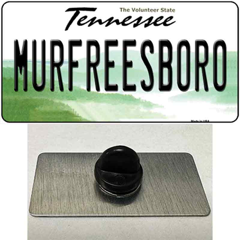 Murfreesboro Tennessee Novelty Metal Hat Pin