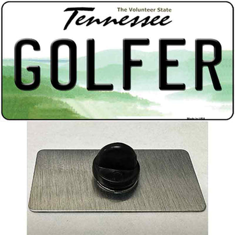 Golfer Tennessee Novelty Metal Hat Pin