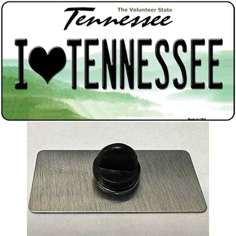 I Love Tennessee Novelty Metal Hat Pin