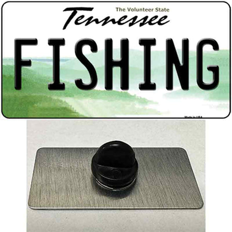 Fishing Tennessee Novelty Metal Hat Pin