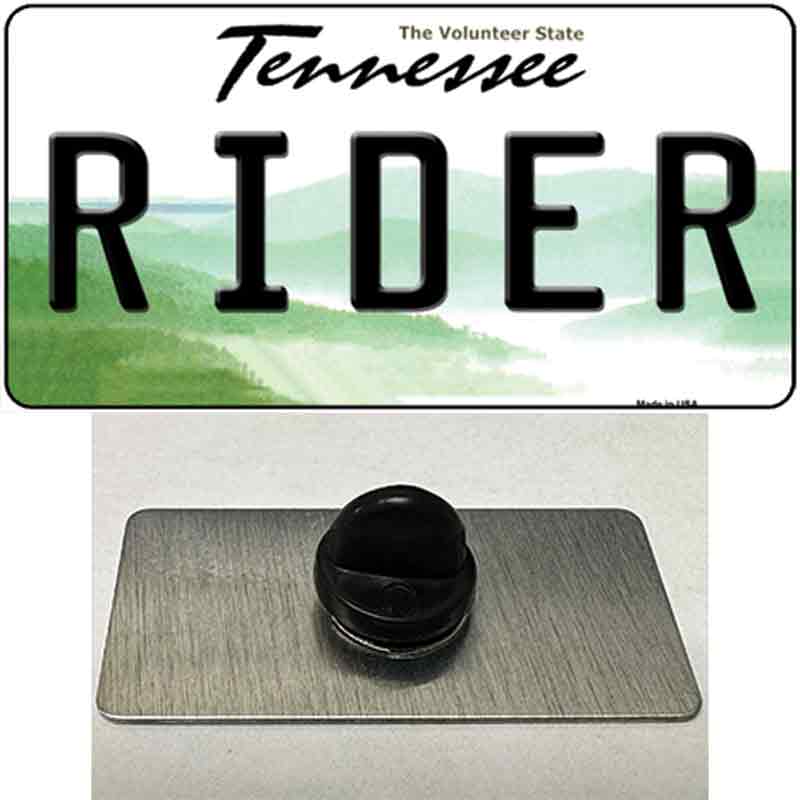 Rider Tennessee Novelty Metal Hat Pin