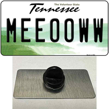 Meeooww Tennessee Novelty Metal Hat Pin