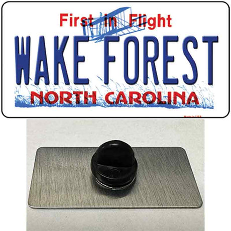 Wake Forest North Carolina Novelty Metal Hat Pin