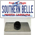 Southern Belle North Carolina Novelty Metal Hat Pin