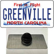 Greenville North Carolina Novelty Metal Hat Pin