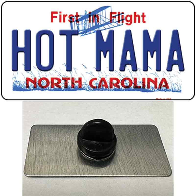 Hot Mama North Carolina Novelty Metal Hat Pin