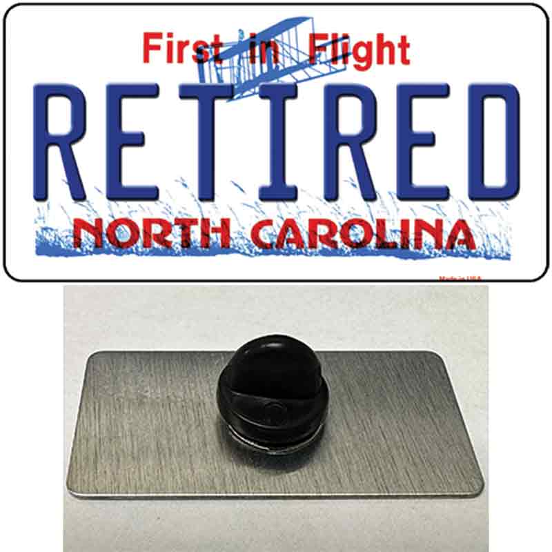 Retired North Carolina Novelty Metal Hat Pin