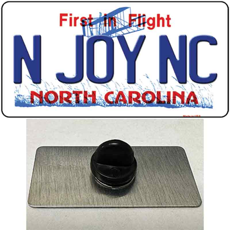 N Joy North Carolina Novelty Metal Hat Pin