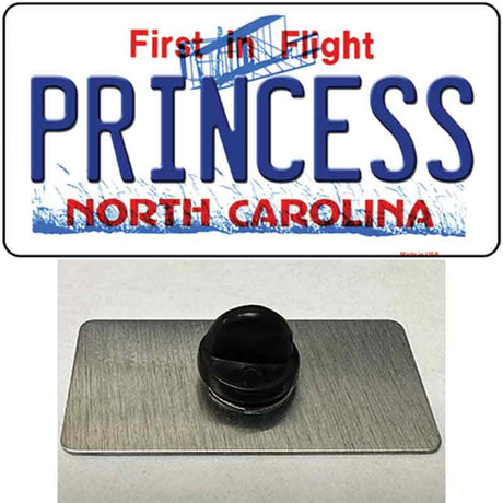 Princess North Carolina Novelty Metal Hat Pin