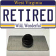 Retired West Virginia Novelty Metal Hat Pin