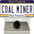 Coal Miner West Virginia Novelty Metal Hat Pin