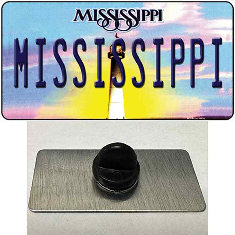 Mississippi Novelty Metal Hat Pin