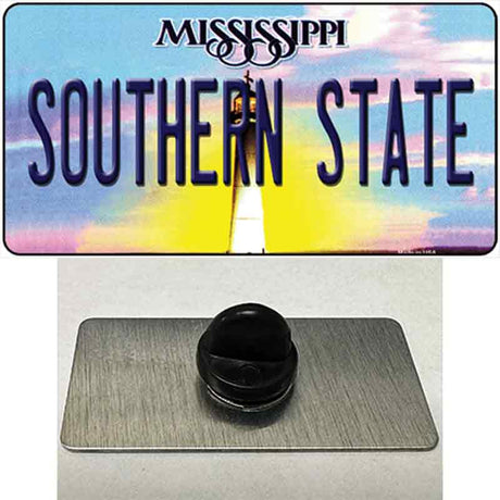 Southern State Mississippi Novelty Metal Hat Pin