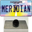 Meridian Mississippi Novelty Metal Hat Pin