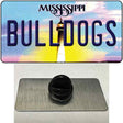 Bulldogs Mississippi Novelty Metal Hat Pin