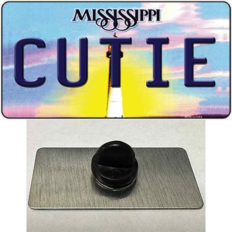 Cutie Mississippi Novelty Metal Hat Pin