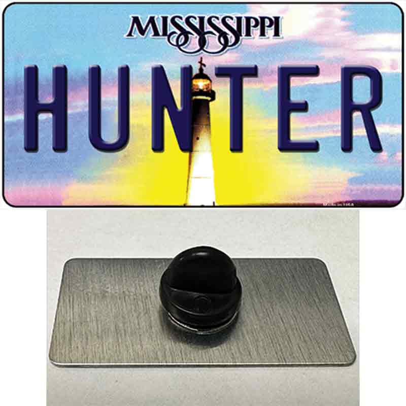 Hunter Mississippi Novelty Metal Hat Pin