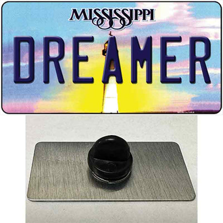 Dreamer Mississippi Novelty Metal Hat Pin