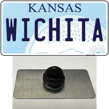 Wichita Kansas Novelty Metal Hat Pin