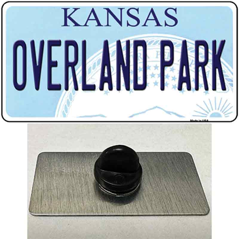 Overland Park Kansas Novelty Metal Hat Pin