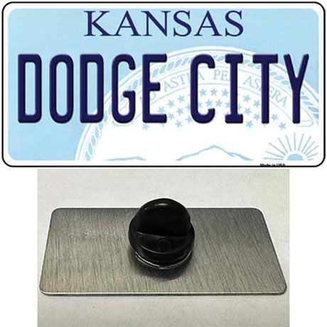 Dodge City Kansas Novelty Metal Hat Pin