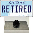 Retired Kansas Novelty Metal Hat Pin