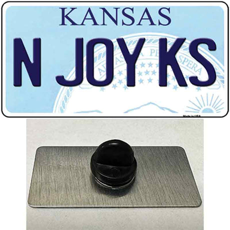 N Joy Kansas Novelty Metal Hat Pin