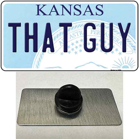 That Guy Kansas Novelty Metal Hat Pin