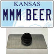 MMM Beer Kansas Novelty Metal Hat Pin