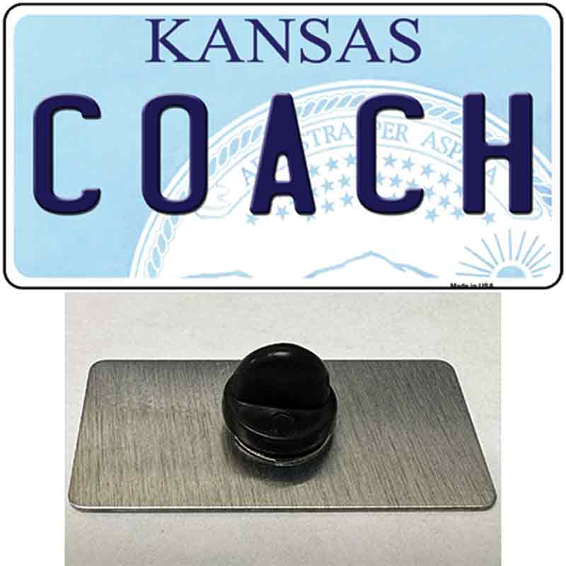 Coach Kansas Novelty Metal Hat Pin