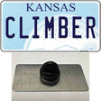 Climber Kansas Novelty Metal Hat Pin