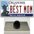 Best Mom Oklahoma Novelty Metal Hat Pin