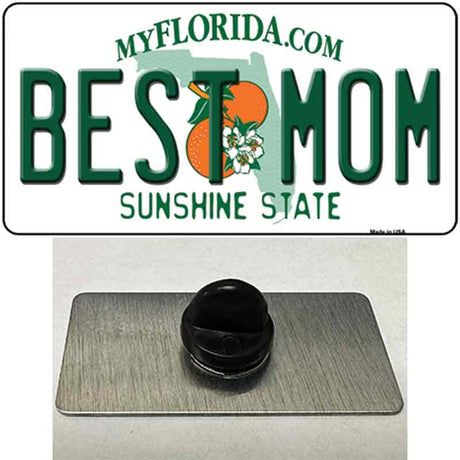 Best Mom Florida Novelty Metal Hat Pin