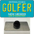 Golfer New Mexico Novelty Metal Hat Pin