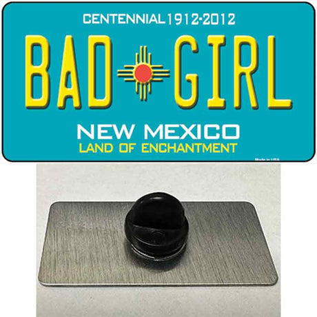 Bad Girl New Mexico Novelty Metal Hat Pin