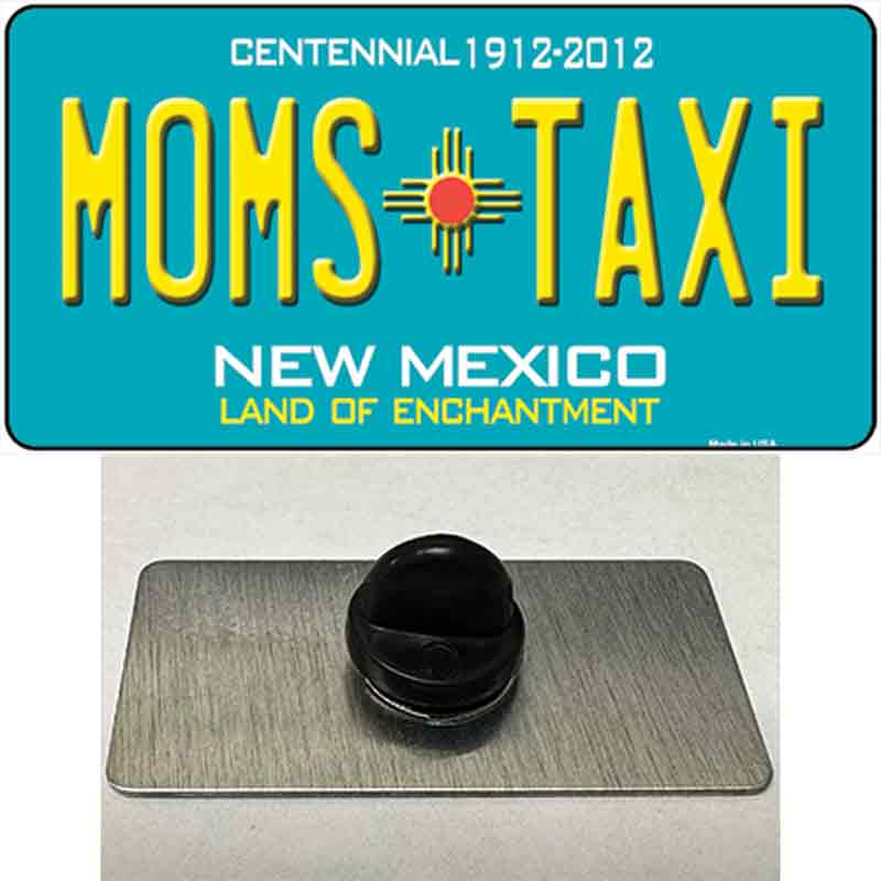 Moms Taxi New Mexico Novelty Metal Hat Pin