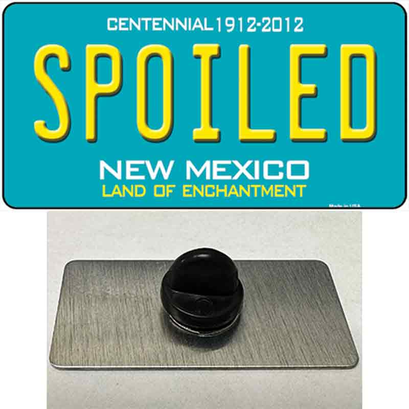 Spoiled New Mexico Novelty Metal Hat Pin