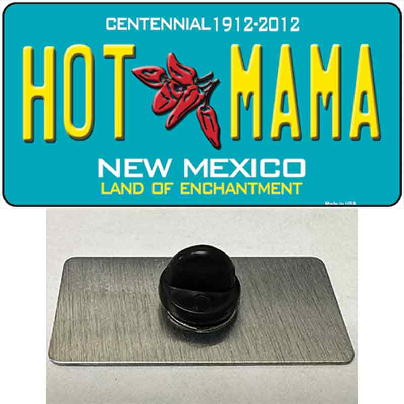 Hot Mama New Mexico Novelty Metal Hat Pin