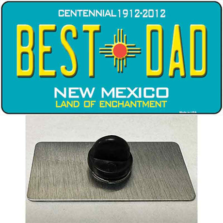 Best Dad New Mexico Novelty Metal Hat Pin