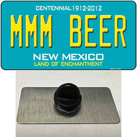 MMM Beer New Mexico Novelty Metal Hat Pin