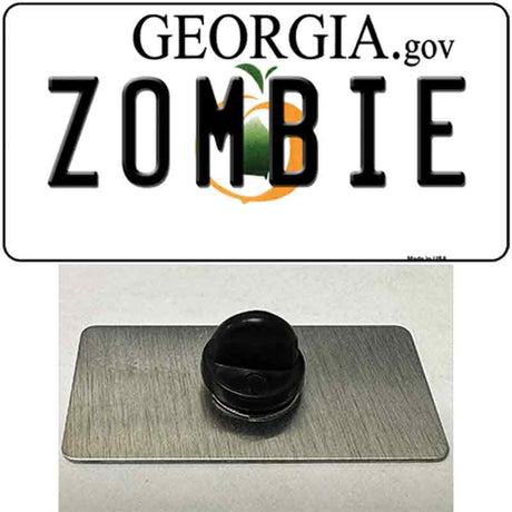 Zombie Georgia Novelty Metal Hat Pin