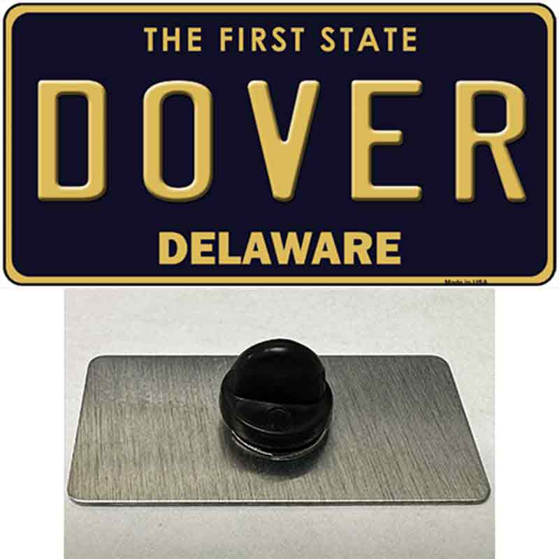 Dover Delaware Novelty Metal Hat Pin